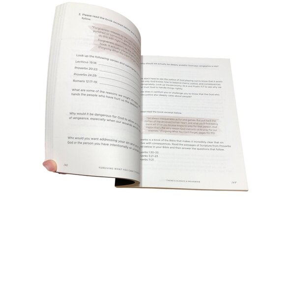 Forgiving What You Cant Forget Study Guide By Lysa TerKeurst Christian Books - Picture 8 of 9